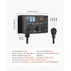 image:imageVEVOR Manual EV Charging Switch NEMA 1030 Splitter Switch for Dryer amp EV 24A Max 240V Manual Power Distribution with Circuit Breaker RealTime Display HandOperated Selector Plug and Play ETLNEMA 1030 Dual 1030R