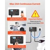 image:imageVEVOR Manual EV Charging Switch NEMA 1030 Splitter Switch for Dryer amp EV 24A Max 240V Manual Power Distribution with Circuit Breaker RealTime Display HandOperated Selector Plug and Play ETLNEMA 1430 1430R  1450R