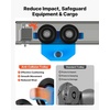 image:imageVEVOR Manual Trolley 4400 lbs2 Ton Load Capacity Push Beam Trolley with Dual Wheels Adjustable for IBeam Flange Width 24 to 7 Heavy Duty Carbon Steel Garage Hoist for Straight amp Curved I Beam
