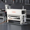 image:imageVEVOR Manual Wire Stripper Machine 006118 in Copper Cable Stripper Tool Hand Crank or Drill Powered Modes HeavyDuty Q235 Frame Wire Stripping Machine Easy to Use for Scrap Copper Recycling370W Automatic or Hand Crank