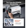 image:imageVEVOR Manual Wire Stripper Machine 006118 in Copper Cable Stripper Tool Hand Crank or Drill Powered Modes HeavyDuty Q235 Frame Wire Stripping Machine Easy to Use for Scrap Copper Recycling370W Automatic or Hand Crank