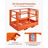 image:imageVEVOR Mesh Telehandler Work Platform 48 x 715 Inch Man Safety Basket 2000 lbs Capacity Forklift Telehandler Attachment Safety Cage Heavy Duty Carbon Steel for Most Aerial Jobs Lifting Loader