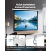 image:imageVEVOR Motorized Projector Screen 72 inch 43 1080 HD Electric Projection Screen Wall Mounted Projection Dispaly Projector with Remote Control Automatic Movie Screen for Family Home Office TheaterES72
