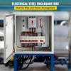 image:imageVEVOR NEMA Steel Enclosure 20 x 12 x 10 NEMA 4X Steel Electrical Box IP66 Waterproof amp Dustproof OutdoorIndoor Electrical Junction Box with Mounting Plate24 x 24 x 12