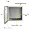 image:imageVEVOR NEMA Steel Enclosure 20 x 12 x 10 NEMA 4X Steel Electrical Box IP66 Waterproof amp Dustproof OutdoorIndoor Electrical Junction Box with Mounting Plate24 x 24 x 12
