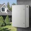 image:imageVEVOR NEMA Steel Enclosure 20 x 12 x 10 NEMA 4X Steel Electrical Box IP66 Waterproof amp Dustproof OutdoorIndoor Electrical Junction Box with Mounting Plate28 x 20 x 10