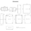 image:imageVEVOR NEMA Steel Enclosure 20 x 12 x 10 NEMA 4X Steel Electrical Box IP66 Waterproof amp Dustproof OutdoorIndoor Electrical Junction Box with Mounting Plate20 x 16 x 8