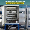 image:imageVEVOR NEMA Steel Enclosure 20 x 12 x 10 NEMA 4X Steel Electrical Box IP66 Waterproof amp Dustproof OutdoorIndoor Electrical Junction Box with Mounting Plate20 x 16 x 8