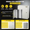 image:imageVEVOR NEMA Steel Enclosure 20 x 12 x 10 NEMA 4X Steel Electrical Box IP66 Waterproof amp Dustproof OutdoorIndoor Electrical Junction Box with Mounting Plate20 x 16 x 6