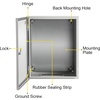 image:imageVEVOR NEMA Steel Enclosure 20 x 12 x 10 NEMA 4X Steel Electrical Box IP66 Waterproof amp Dustproof OutdoorIndoor Electrical Junction Box with Mounting Plate20 x 16 x 10