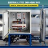 image:imageVEVOR NEMA Steel Enclosure 20 x 12 x 10 NEMA 4X Steel Electrical Box IP66 Waterproof amp Dustproof OutdoorIndoor Electrical Junction Box with Mounting Plate16 x 16 x 6