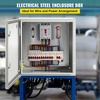 image:imageVEVOR NEMA Steel Enclosure 20 x 12 x 10 NEMA 4X Steel Electrical Box IP66 Waterproof amp Dustproof OutdoorIndoor Electrical Junction Box with Mounting Plate24 x 24 x 8