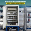 image:imageVEVOR NEMA Steel Enclosure 20 x 12 x 10 NEMA 4X Steel Electrical Box IP66 Waterproof amp Dustproof OutdoorIndoor Electrical Junction Box with Mounting Plate20 x 12 x 10