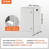 image:imageVEVOR NEMA Steel Enclosure 20 x 12 x 10 NEMA 4X Steel Electrical Box IP66 Waterproof amp Dustproof OutdoorIndoor Electrical Junction Box with Mounting Plate24 x 16 x 12