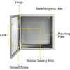 image:imageVEVOR NEMA Steel Enclosure 20 x 12 x 10 NEMA 4X Steel Electrical Box IP66 Waterproof amp Dustproof OutdoorIndoor Electrical Junction Box with Mounting Plate24 x 24 x 8