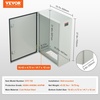 image:imageVEVOR NEMA Steel Enclosure 20 x 12 x 10 NEMA 4X Steel Electrical Box IP66 Waterproof amp Dustproof OutdoorIndoor Electrical Junction Box with Mounting Plate28 x 20 x 10