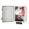 image:imageVEVOR PV Combiner Box 4 String Metal Solar Combiner Box with 15A Rated Current Fuse 63A Circuit Breaker Lightning Arrester Steel Case for OnOff Grid Solar Panel System IP65ABS Plastic