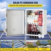 image:imageVEVOR PV Combiner Box 4 String Metal Solar Combiner Box with 15A Rated Current Fuse 63A Circuit Breaker Lightning Arrester Steel Case for OnOff Grid Solar Panel System IP65ABS Plastic