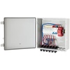 image:imageVEVOR PV Combiner Box 4 String Metal Solar Combiner Box with 15A Rated Current Fuse 63A Circuit Breaker Lightning Arrester Steel Case for OnOff Grid Solar Panel System IP65ABS Plastic
