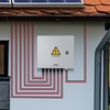 image:imageVEVOR PV Combiner Box 4 String Metal Solar Combiner Box with 15A Rated Current Fuse 63A Circuit Breaker Lightning Arrester Steel Case for OnOff Grid Solar Panel System IP65Metal