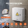 image:imageVEVOR PV Combiner Box 4 String Metal Solar Combiner Box with 15A Rated Current Fuse 63A Circuit Breaker Lightning Arrester Steel Case for OnOff Grid Solar Panel System IP65Metal