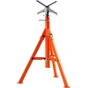 image:imageVEVOR Pipe Stand 2500LBS Heavy Duty Pipe Stands 27252 Height Adjustable V Head Pipe Stand 45 Steel Folding Portable Stand for 12 in to 12 in Pipes Supporting