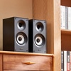 image:imageVEVOR Powered Bookshelf Speakers 25W x 2 Active Studio Monitor Speaker with 55 Inch Woofer BluetoothRCACoaxialOpticalUSBSubwoofer Connection Wooden Enclosure for Record Player Turntable PC55 Inch
