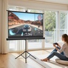 image:imageVEVOR Projector Screen with Stand 60 Inch 160 Wide Angle Indoor Outdoor Projection Screen 169 4K HD Wrinkleless Portable Tripod Screens with Carry Bag for Movie Home Theater Office PresentationTS60H