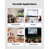 image:imageVEVOR Projector Screen with Stand 60 Inch 160 Wide Angle Indoor Outdoor Projection Screen 169 4K HD Wrinkleless Portable Tripod Screens with Carry Bag for Movie Home Theater Office PresentationTS60H