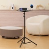 image:imageVEVOR Projector Stand Laptop Stand Tripod Adjustable Height 2697 to 63 in Portable Projector Tripod with Tray amp Gooseneck Phone Holder for Outdoor Movies Home Office Stage or StudioTripod without Wheels