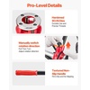 image:imageVEVOR Ratchet Pipe Threader Kit with 7 Dies 38 BSPT to 2 BSPT Manual Ratcheting Pipe Threading Tool Portable Pipes Threader Set with Toolbox for Plumbing Installation amp Repair12  1