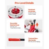 image:imageVEVOR Ratchet Pipe Threader Kit with 7 Dies 38 BSPT to 2 BSPT Manual Ratcheting Pipe Threading Tool Portable Pipes Threader Set with Toolbox for Plumbing Installation amp Repair38  2