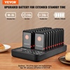 image:imageVEVOR Restaurant Pager SystemTouch Screen Keyboad Wireless Long Range Lineup Waiting Queue Signal Guest Customer Calling Beepers with Vibration amp Flashing 20 BuzzersTouch screens