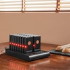 image:imageVEVOR Restaurant Pager SystemTouch Screen Keyboad Wireless Long Range Lineup Waiting Queue Signal Guest Customer Calling Beepers with Vibration amp Flashing 20 BuzzersTouch screens