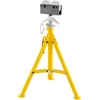 image:imageVEVOR Roller Pipe Stand for 18 in 12 in Pipes 2500LBS Load Capacity Pipe Stand with Adjustable Height 32  55 Folding Portable Supporting Stand with Roller Head