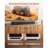 image:imageVEVOR Sound Bar for Smart TV 20 Channel 24Inch Compact Soundbar TV Speakers for Projector Bluetooth AUX Connection Remote Control Easy Setup 80W Surround Sound System for PC Home Theater Audio24IN Compact