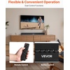 image:imageVEVOR Sound Bar for Smart TV 20 Channel 24Inch Compact Soundbar TV Speakers for Projector Bluetooth AUX Connection Remote Control Easy Setup 80W Surround Sound System for PC Home Theater Audio32IN Compact