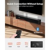 image:imageVEVOR Sound Bar for Smart TV 20 Channel 24Inch Compact Soundbar TV Speakers for Projector Bluetooth AUX Connection Remote Control Easy Setup 80W Surround Sound System for PC Home Theater Audio24IN Compact