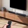 image:imageVEVOR Sound Bar for Smart TV 20 Channel 24Inch Compact Soundbar TV Speakers for Projector Bluetooth AUX Connection Remote Control Easy Setup 80W Surround Sound System for PC Home Theater Audio32IN Compact