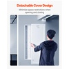 image:imageVEVOR Structured Media Enclosure 28Inch Recessed inWall Media Box with Cover WallMount Cable Management Box Kit Structured Wiring MultiMedia Cabinet ColdRolled Steel for TV Home TheaterWhiteEnclosure  Cover