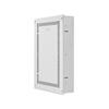 image:imageVEVOR Structured Media Enclosure 28Inch Recessed inWall Media Box with Cover WallMount Cable Management Box Kit Structured Wiring MultiMedia Cabinet ColdRolled Steel for TV Home TheaterWhiteEnclosure  Cover