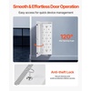 image:imageVEVOR Structured Media Enclosure 28Inch Recessed inWall Media Box with Cover WallMount Cable Management Box Kit Structured Wiring MultiMedia Cabinet ColdRolled Steel for TV Home TheaterWhiteEnclosure  Vented Door
