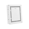 image:imageVEVOR Structured Media Enclosure 28Inch Recessed inWall Media Box with Cover WallMount Cable Management Box Kit Structured Wiring MultiMedia Cabinet ColdRolled Steel for TV Home TheaterWhiteEnclosure  Cover