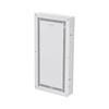 image:imageVEVOR Structured Media Enclosure 28Inch Recessed inWall Media Box with Cover WallMount Cable Management Box Kit Structured Wiring MultiMedia Cabinet ColdRolled Steel for TV Home TheaterWhiteEnclosure  Cover