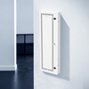 image:imageVEVOR Structured Media Enclosure 28Inch Recessed inWall Media Box with Cover WallMount Cable Management Box Kit Structured Wiring MultiMedia Cabinet ColdRolled Steel for TV Home TheaterWhiteEnclosure  Vented Door