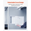 image:imageVEVOR Structured Media Enclosure 28Inch Recessed inWall Media Box with Cover WallMount Cable Management Box Kit Structured Wiring MultiMedia Cabinet ColdRolled Steel for TV Home TheaterWhiteEnclosure  Cover