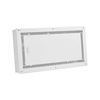 image:imageVEVOR Structured Media Enclosure 28Inch Recessed inWall Media Box with Cover WallMount Cable Management Box Kit Structured Wiring MultiMedia Cabinet ColdRolled Steel for TV Home TheaterWhiteEnclosure  Cover