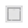image:imageVEVOR Structured Media Enclosure 28Inch Recessed inWall Media Box with Cover WallMount Cable Management Box Kit Structured Wiring MultiMedia Cabinet ColdRolled Steel for TV Home TheaterWhiteEnclosure  Cover