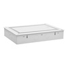 image:imageVEVOR Structured Media Enclosure 28Inch Recessed inWall Media Box with Cover WallMount Cable Management Box Kit Structured Wiring MultiMedia Cabinet ColdRolled Steel for TV Home TheaterWhiteEnclosure  Cover