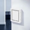 image:imageVEVOR Structured Media Enclosure 28Inch Recessed inWall Media Box with Cover WallMount Cable Management Box Kit Structured Wiring MultiMedia Cabinet ColdRolled Steel for TV Home TheaterWhiteEnclosure  Cover